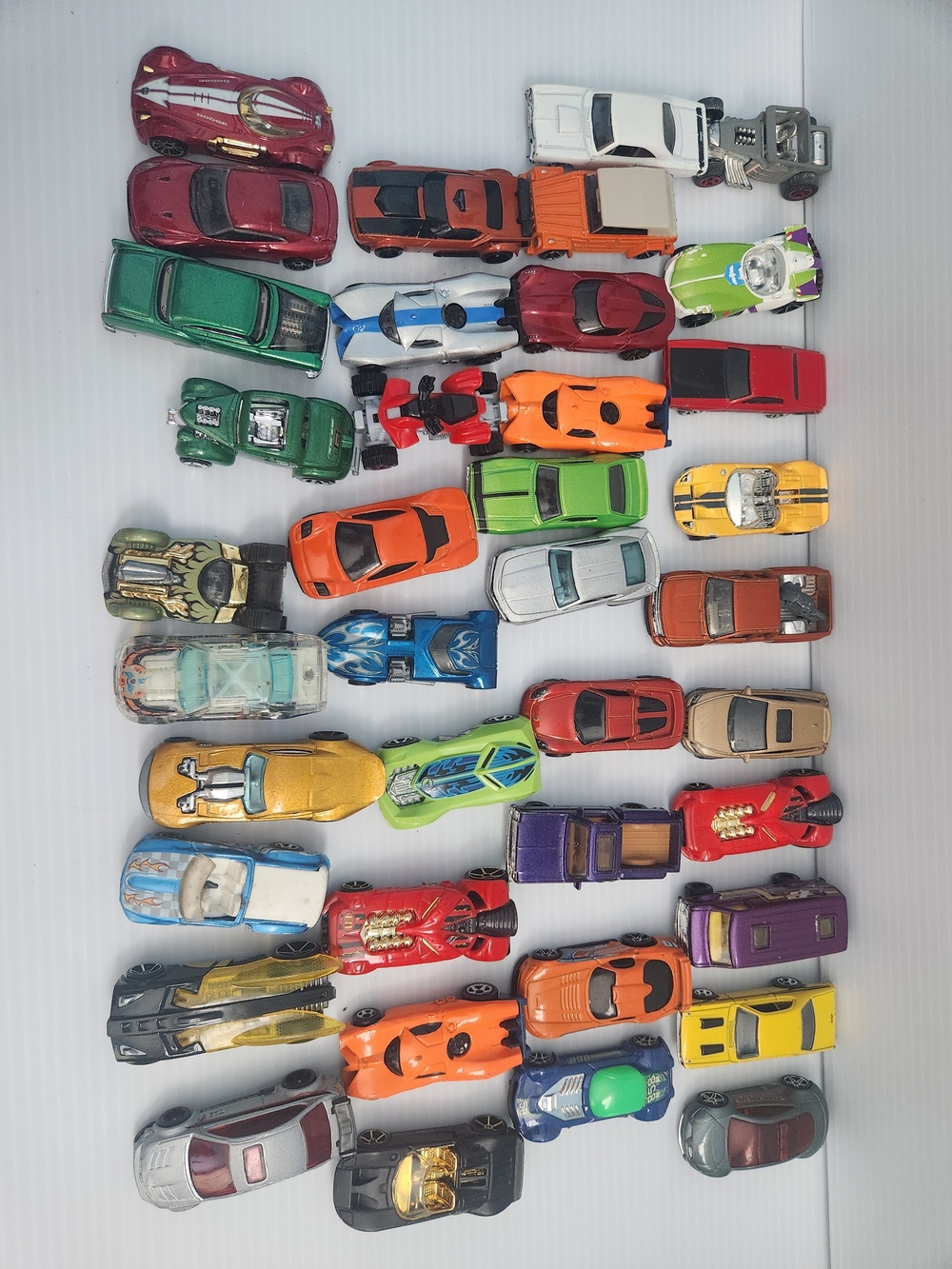 Die-Cast Toy Car Lot (2005-2018 Era) - Loose/Used Matchbox & Hot Wheels
